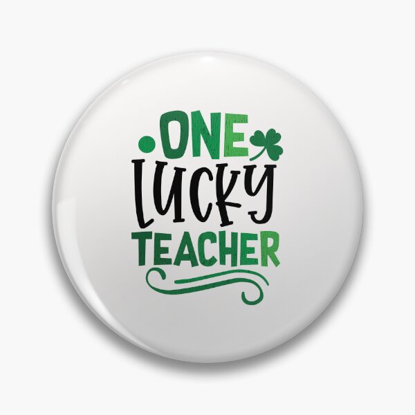 Item preview, One lucky Teacher st patricks shamrock designed and sold by Dieowl.