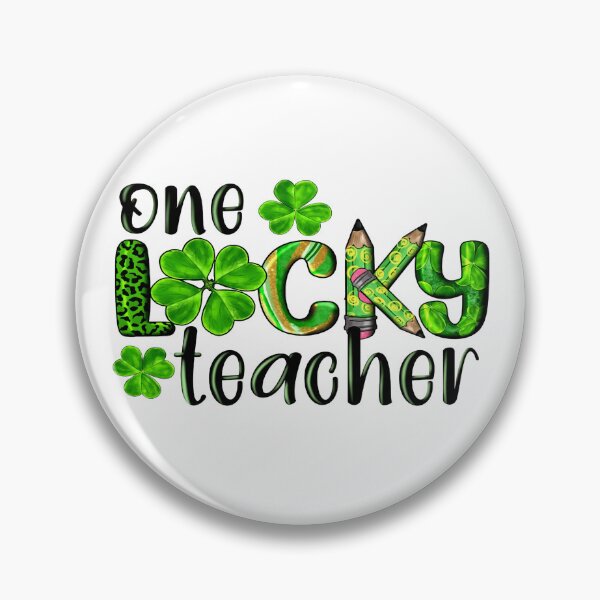 Item preview, One Lucky Teacher St Patricks Day designed and sold by tjred01.