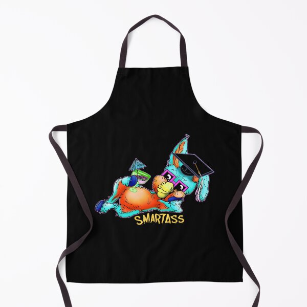 Item preview, Graduation Party Animal Donkey Cartoon - Smartass - Blue designed and sold by iduzarts.