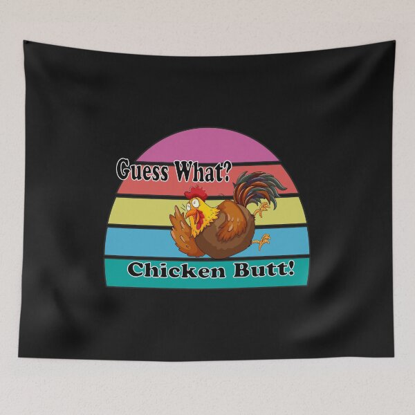 Item preview, Guess What Chicken Butt Shirt & More Funny designed and sold by mustafamr.