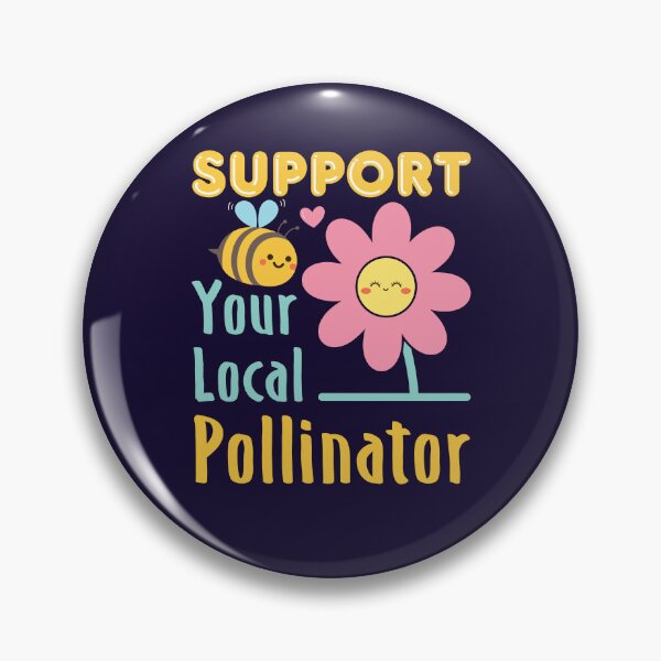 Aperçu de l'œuvre Soutenez votre pollinisateur local Sauvez les abeilles Joli bourdon créée et vendue par jaygo.