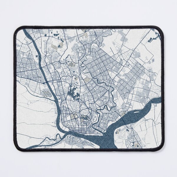 Item preview, Yangon City Map of Myanmar - Coastal designed and sold by deMAP.