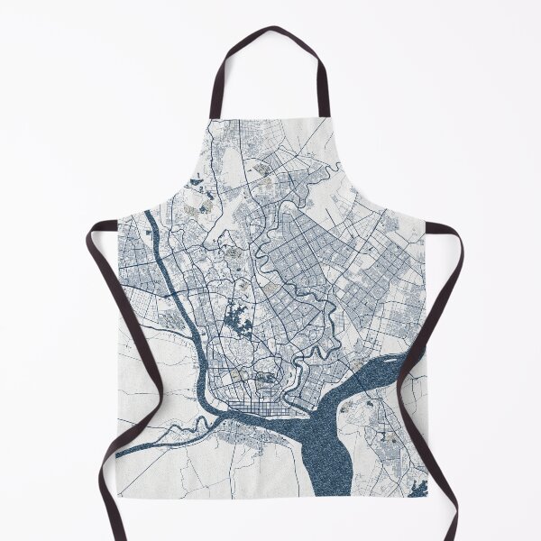 Item preview, Yangon City Map of Myanmar - Coastal designed and sold by deMAP.