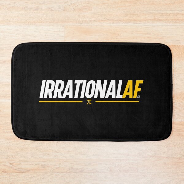Item preview, Happy Pi Day Irrational AF Mathematics designed and sold by Uppercase Tees.