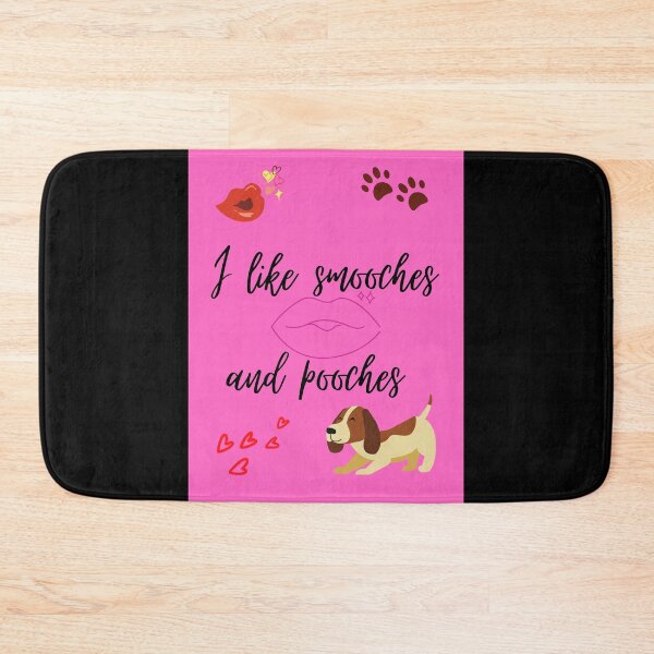 Item preview, I like smooches and pooches  designed and sold by Pugnaciousprint.