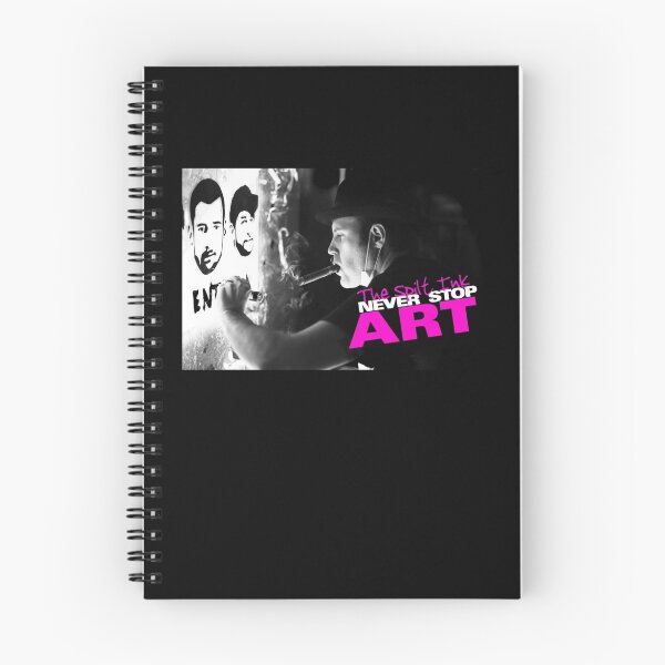 Item preview, THE SPILT INK. "NEVER STOP ART" designed and sold by thespiltink.