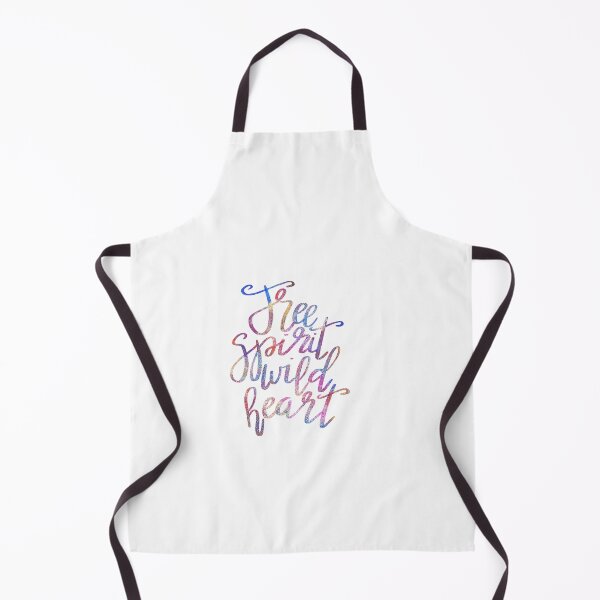 Item preview, Free spirit wild heart calligraphy quote designed and sold by ManifestoDesign.