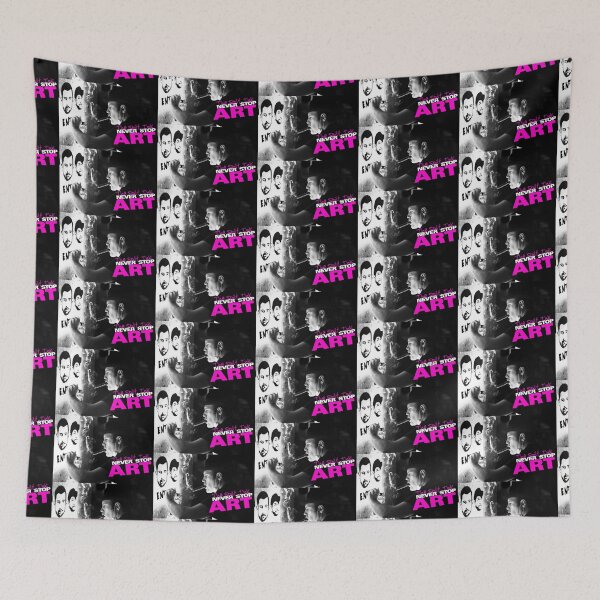 Item preview, THE SPILT INK. "NEVER STOP ART" designed and sold by thespiltink.
