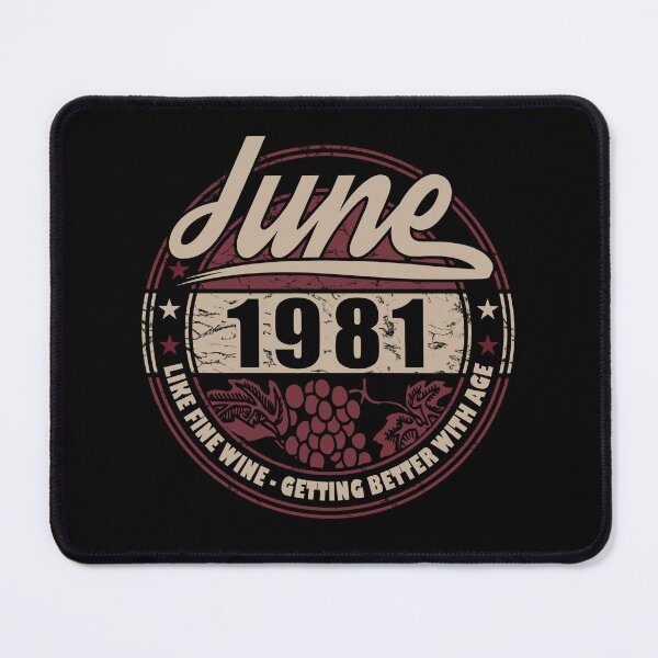 Item preview, Like Fine Wine - Birthday June 1981 designed and sold by MoonsmileProd.