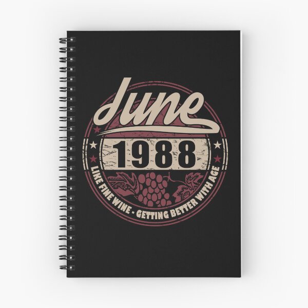 Item preview, Like Fine Wine - Birthday June 1988 designed and sold by MoonsmileProd.