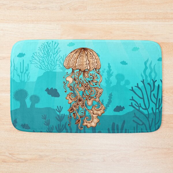 Item preview, Jellyfish Tangle Woodburn designed and sold by MoodyMuseArt.
