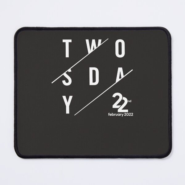 Item preview, TWOSDAY TUESDAY FEBRUARY 22 2022 Classic T-Shirt designed and sold by StefanBonetti.