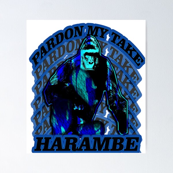 Item preview, PARDON MY TAKE HARAMBE designed and sold by AJM023.