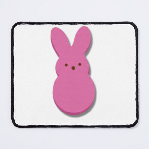 Item preview, Easter Peep marshmellow treat candy bunny Pink cute shirt, sticker, hat designed and sold by Paintingladycat.