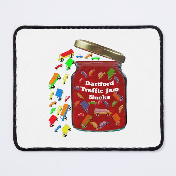 Item preview, Dartford Traffic Jam Sucks. Avoid getting stuck in this Jam. M25 Dartford Crossing designed and sold by Inspire-me-CYK.