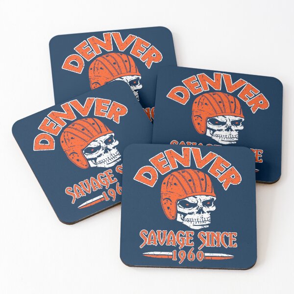 Item preview, Denver Football Fan - Savage Since 1960 Classic Skull designed and sold by doiron3525.