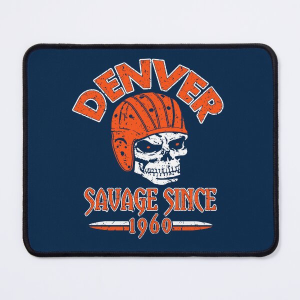 Item preview, Denver Football Fan - Savage Since 1960 Classic Skull designed and sold by doiron3525.