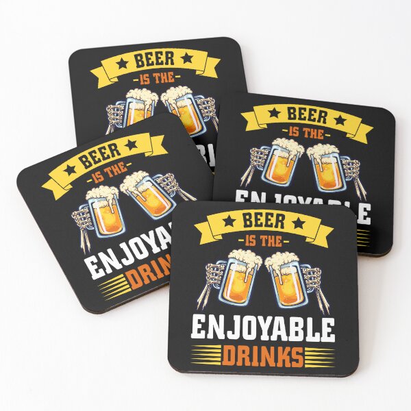 Item preview, Beer Is The Enjoyable Drinks designed and sold by Joxxio.