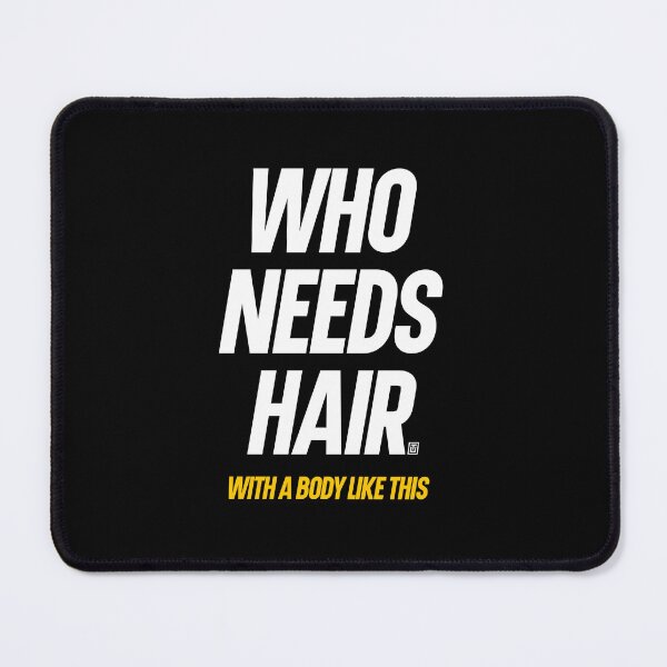 Item preview, Who Needs Hair With A Body Like This Bald Dad designed and sold by Uppercase Tees.