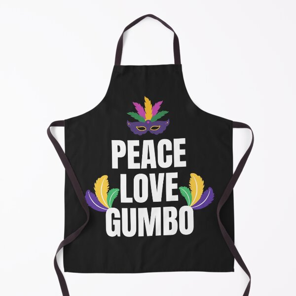 Item preview, Peace Love Gumbo New Orleans Mardi Gras Party Carnival Parade Costume Gift designed and sold by Nepaz-Designs.