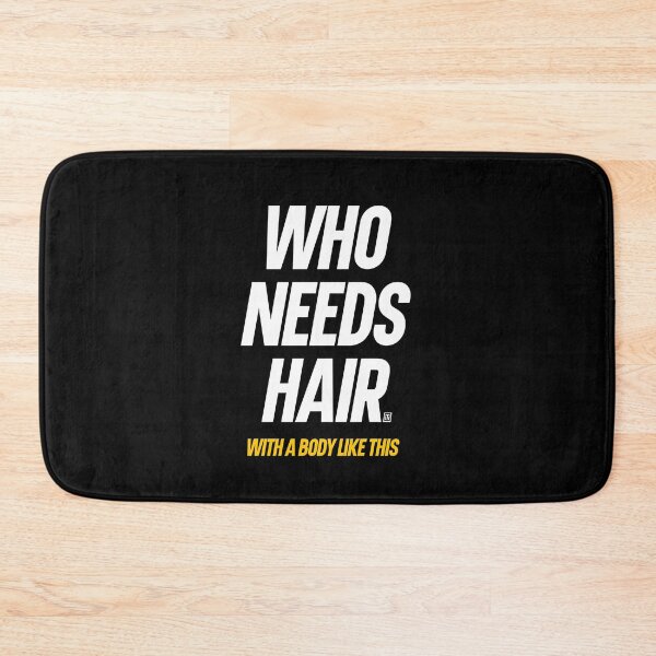 Item preview, Who Needs Hair With A Body Like This Bald Dad designed and sold by Uppercase Tees.