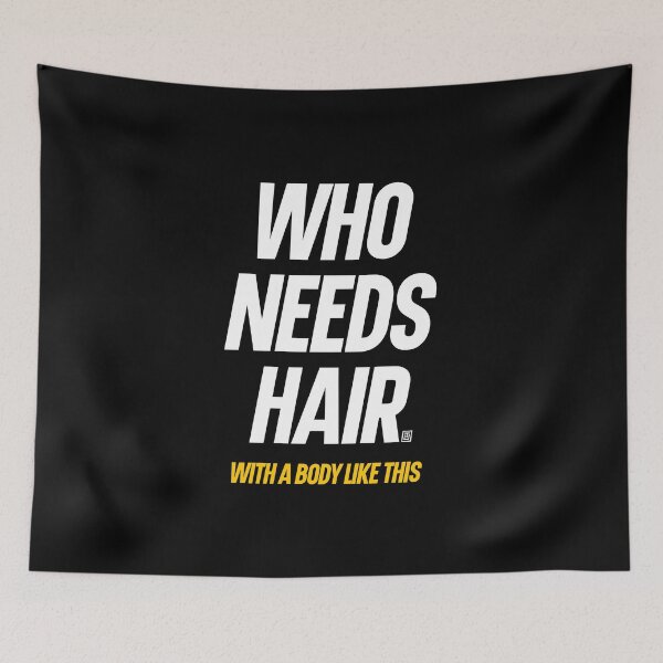 Item preview, Who Needs Hair With A Body Like This Bald Dad designed and sold by Uppercase Tees.