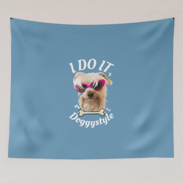 Item preview, I Do It DoggyStyle - Morkie Dog Lover Fun Graphic - Fun Morkie Gifts Classic T-Shirt designed and sold by PDesigns69.