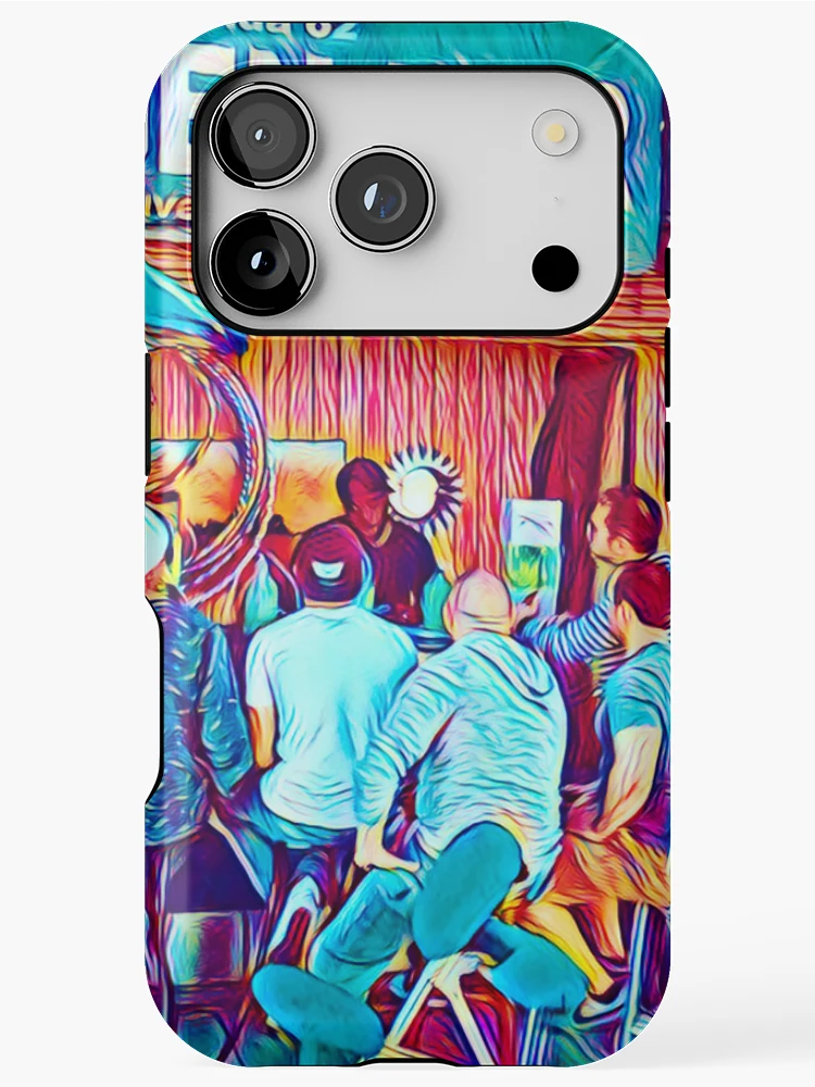 Thumbnail 1 of 4, iPhone Case, Oxygen Bar designed and sold by RandaRubyRed.