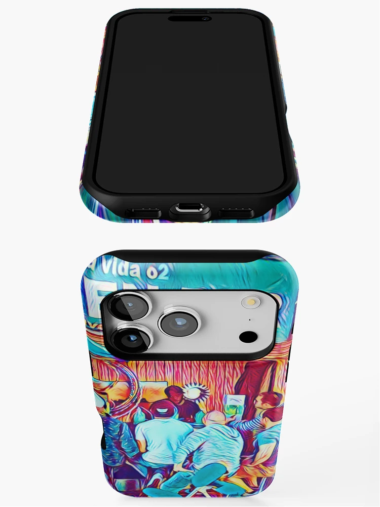 Thumbnail 3 of 4, iPhone Case, Oxygen Bar designed and sold by RandaRubyRed.