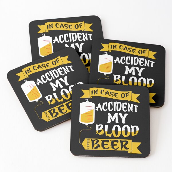 Item preview, In Case Of Accident My Blood Types Beer designed and sold by Joxxio.
