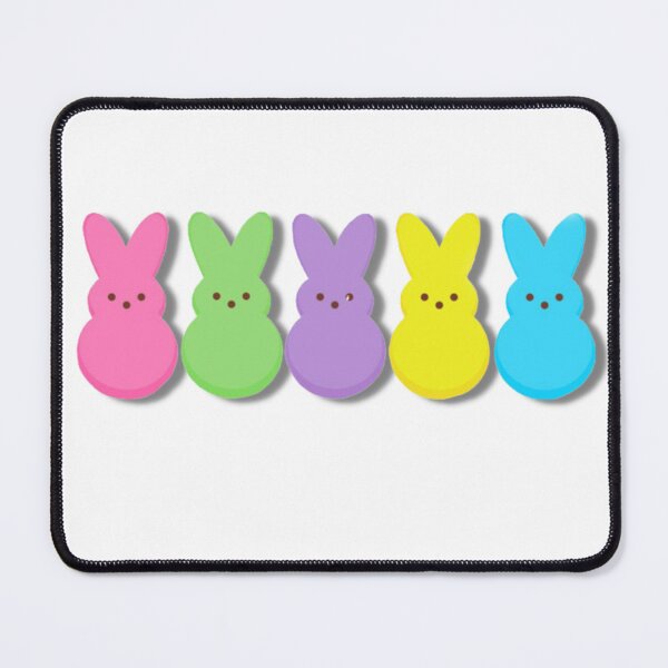 Item preview, Easter candy themed bunnies marshmellow treats tshirts, stickers, mugs peeps designed and sold by Paintingladycat.