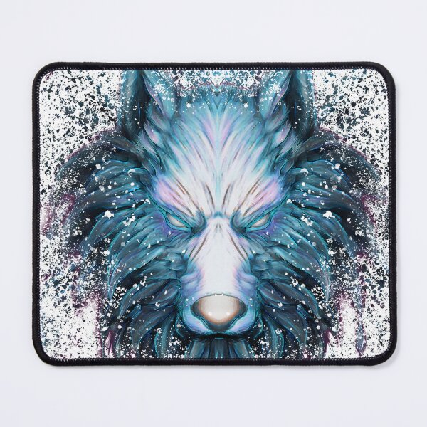 Item preview, REVAMPED BLUE WOLF (white tshirts) designed and sold by StayCool3d.