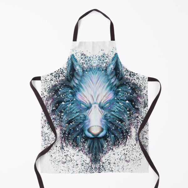 Item preview,  REVAMPED BLUE WOLF (white tshirts) designed and sold by StayCool3d.
