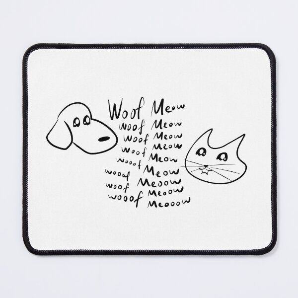 Item preview, Woof Woof Meow designed and sold by memezart.