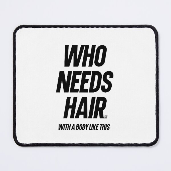 Item preview, Who Needs Hair With A Body Like This Bald Dad designed and sold by Uppercase Tees.