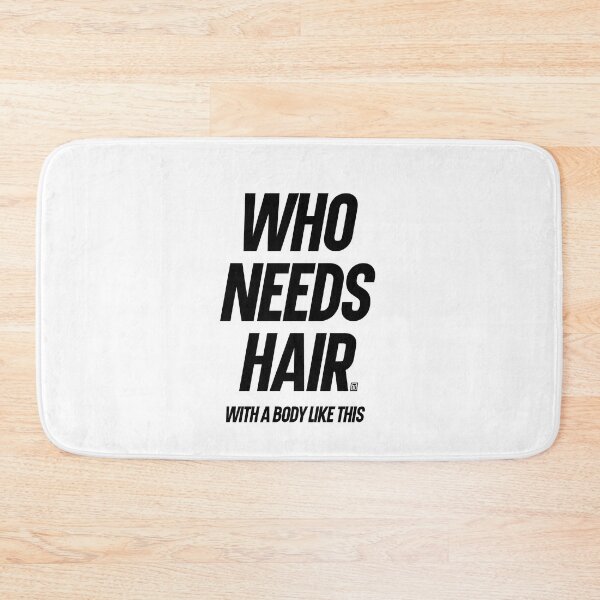 Item preview, Who Needs Hair With A Body Like This Bald Dad designed and sold by Uppercase Tees.