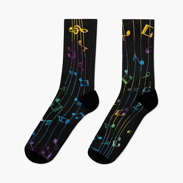 Item preview, Music Notes On A Staff designed and sold by Primroaddesigns.
