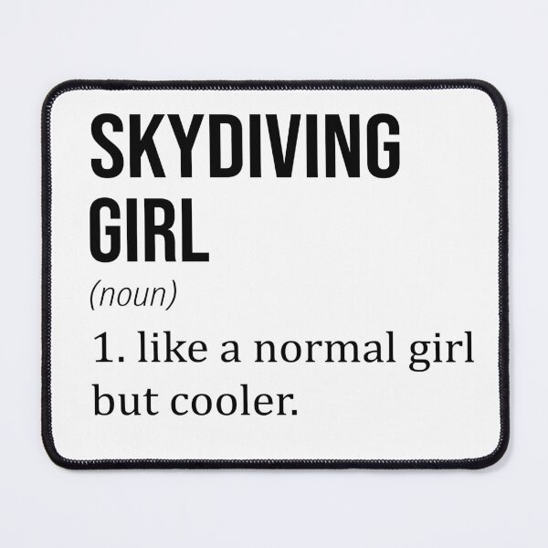 Artikelvorschau, SKYDIVING Girl Like A Normal Girl But Cooler - Funny SKYDIVING entworfen und verkauft von YukiShop.