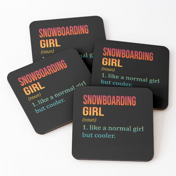 Artikelvorschau, SNOWBOARDING Girl Like A Normal Girl But Cooler - Funny SNOWBOARDING entworfen und verkauft von YukiShop.