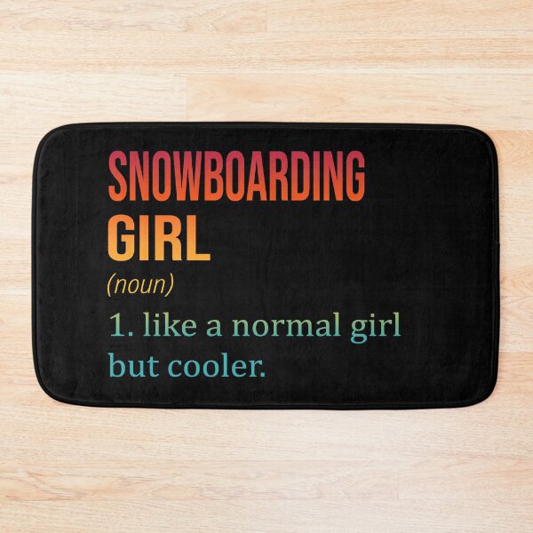 Item preview, SNOWBOARDING Girl Like A Normal Girl But Cooler - Funny SNOWBOARDING designed and sold by YukiShop.