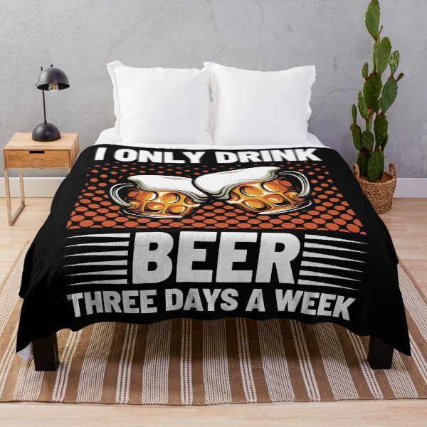 Item preview, I Only Drink Beer Three Days A Week designed and sold by Joxxio.