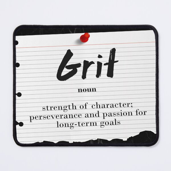 Item preview, Grit Noun Motivational Grit Grit Quote Perseverance Passion Inspiration designed and sold by SuccessHunters.
