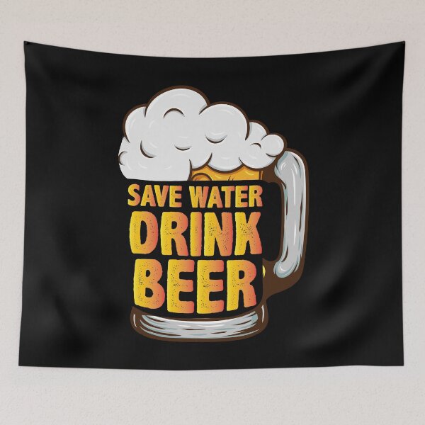 Item preview, Save Water Drink Beer designed and sold by Joxxio.