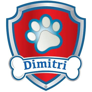 Artwork thumbnail, Dimitri Name Paw Patroller  by RMSartZ