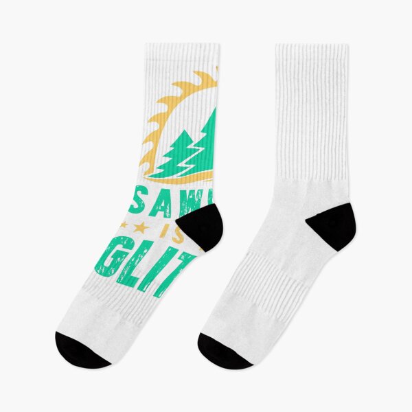 Item preview, Sawdust Is Man Glitter T-Shirt Woodworking designed and sold by 3colors3.