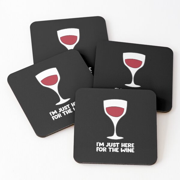 Item preview, Red wine - I'm just here for the wine designed and sold by Mohja-Design.