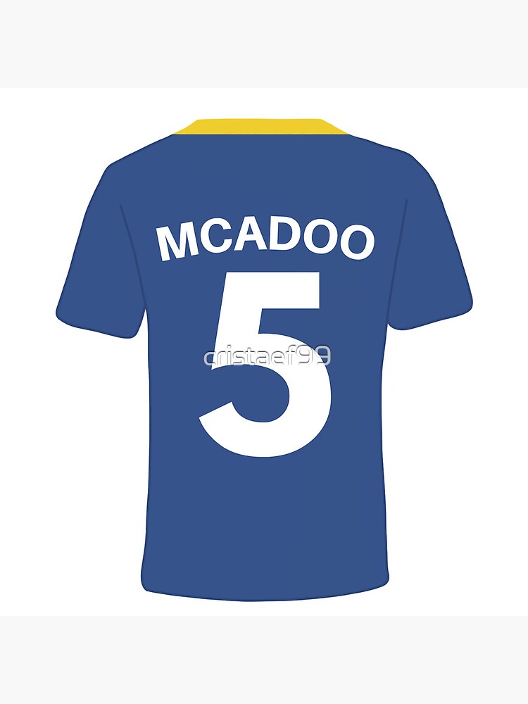 Isaac McAdoo Jersey Art Print for Sale by cristaef99