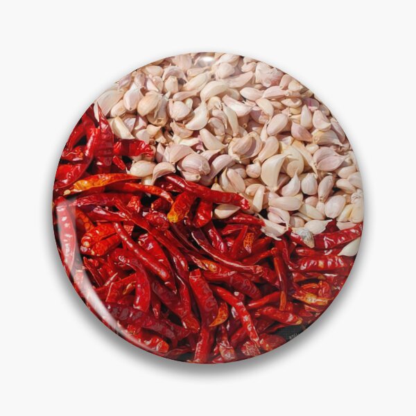 Item preview, Bright red chilli and garlic - photo spices designed and sold by vibeno1.