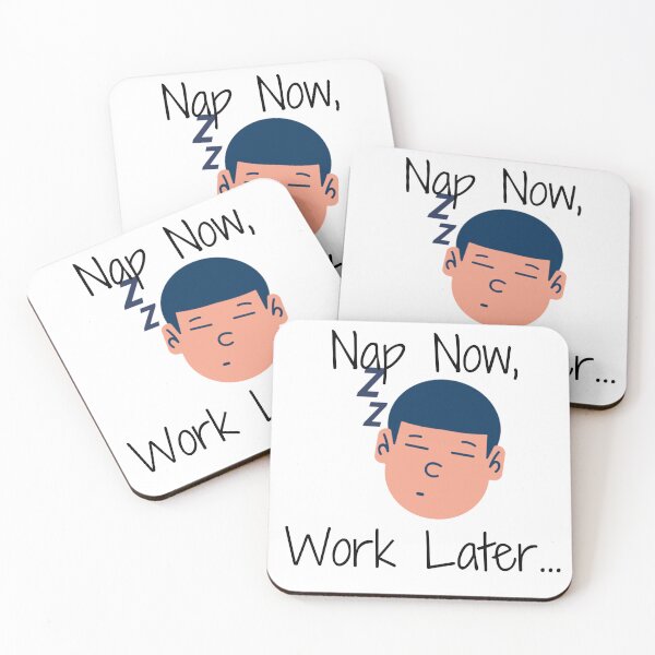 Item preview, Nap now, Work later Boys version 1 designed and sold by madraso.