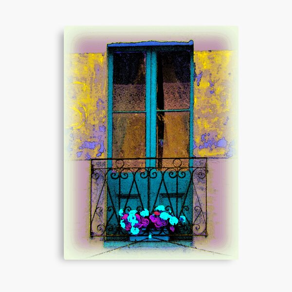 French doors Canvas Print